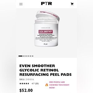 ‼️NEW‼️ Peter Thomas Roth Even Smoother Glycolic Retinol Peel Pads